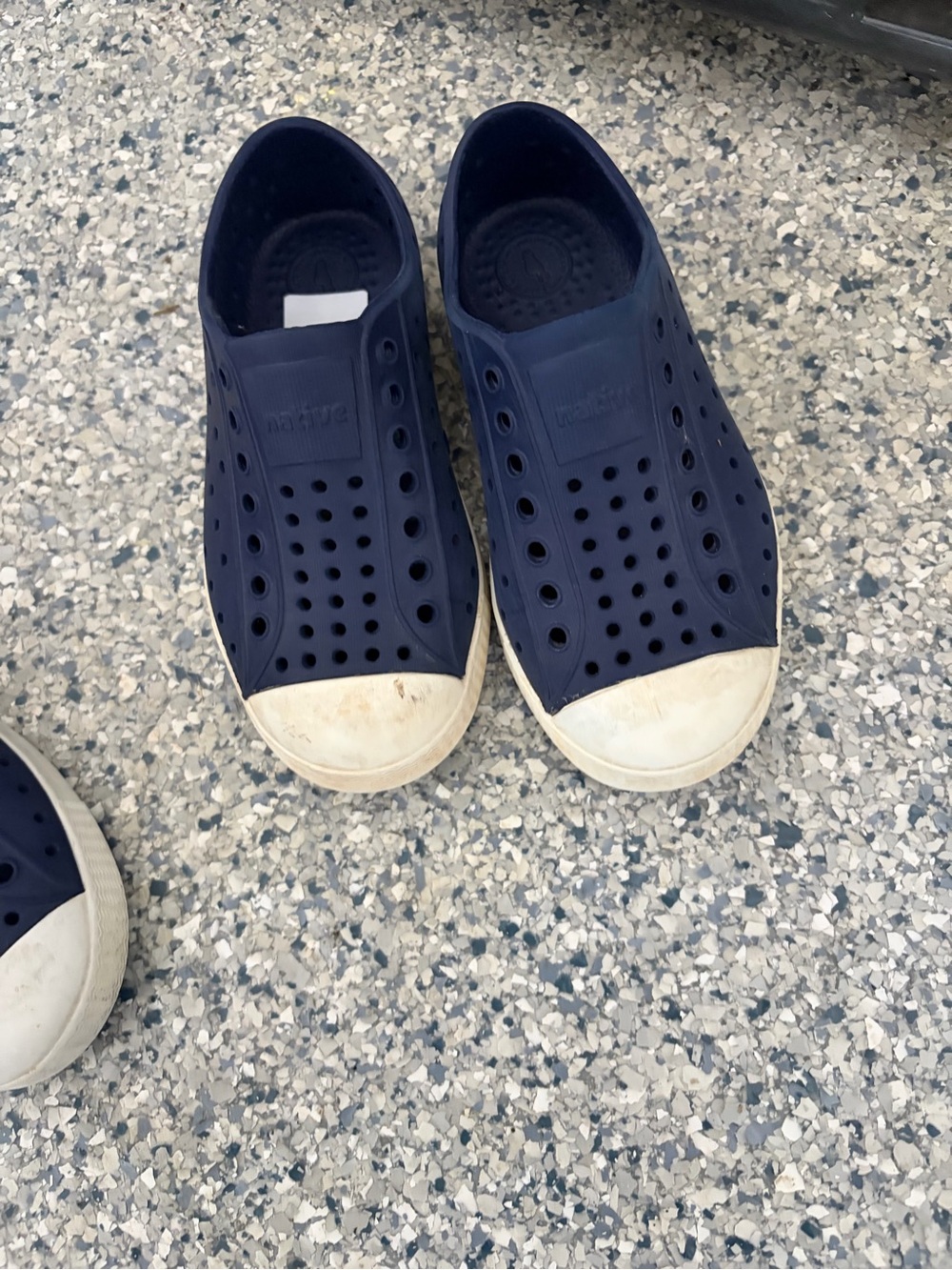 Native Kids Navy Blue Slip-On Water Shoes